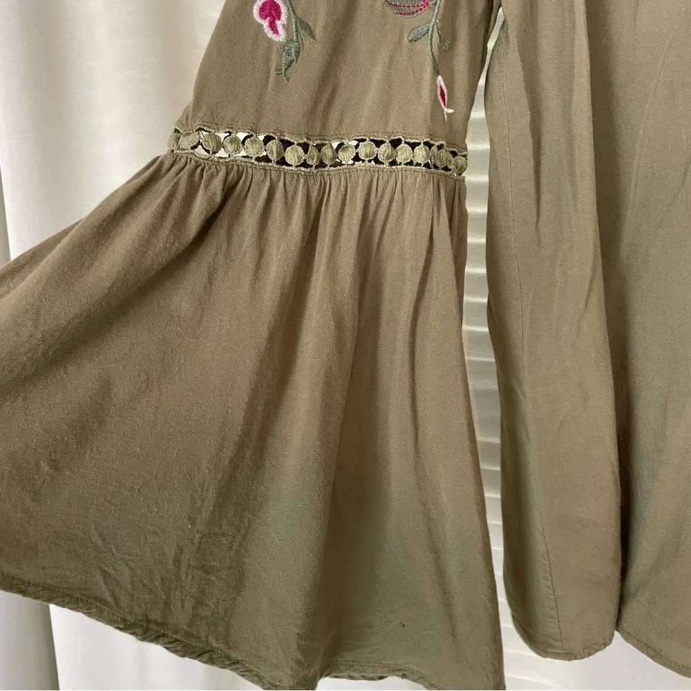 Altar’d State Embroidered Rayon Crop Top - Picture 5 of 12